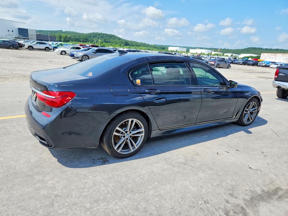 2019 Bmw 740 მანქანა იყიდება აუქციონზე, vin: WBA7E4C59KGV28271, აუქციონის ნომერი: 56196666