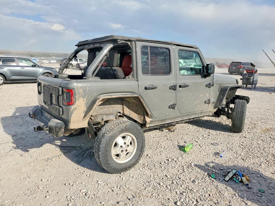 2020 Jeep Wrangler Unlimited მანქანა იყიდება აუქციონზე, vin: 1C4HJXDN6LW225328, აუქციონის ნომერი: 57067666