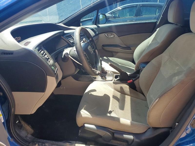 Продаж на аукціоні авто 2013 Honda Civic, vin: 2HGFB2E47DH035570, номер лоту: 58109196