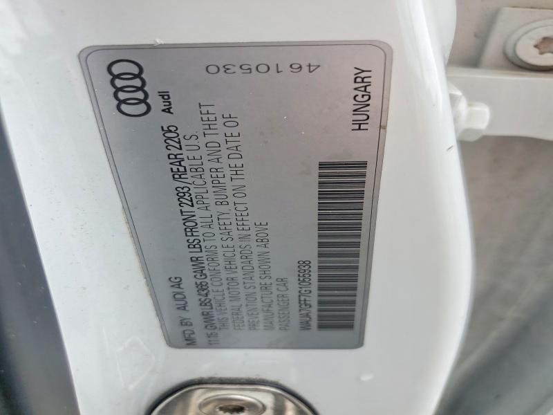 Продаж на аукціоні авто 2016 Audi A3, vin: WAUA7GFF7G1055938, номер лоту: 58116266