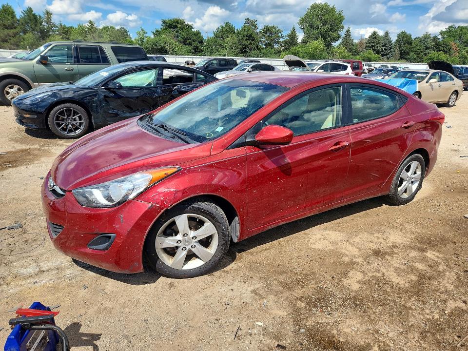 Продажа на аукционе авто 2013 Hyundai Elantra, vin: 5NPDH4AE2DH229588, номер лота: 58791686