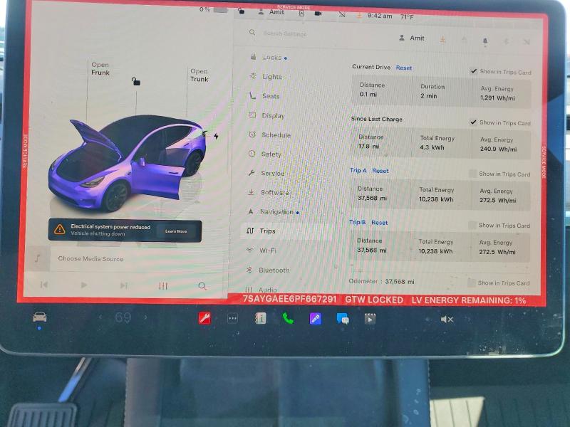 Aukcja sprzedaży 2023 Tesla Model Y, vin: 7SAYGAEE6PF667291, numer aukcji: 55626126