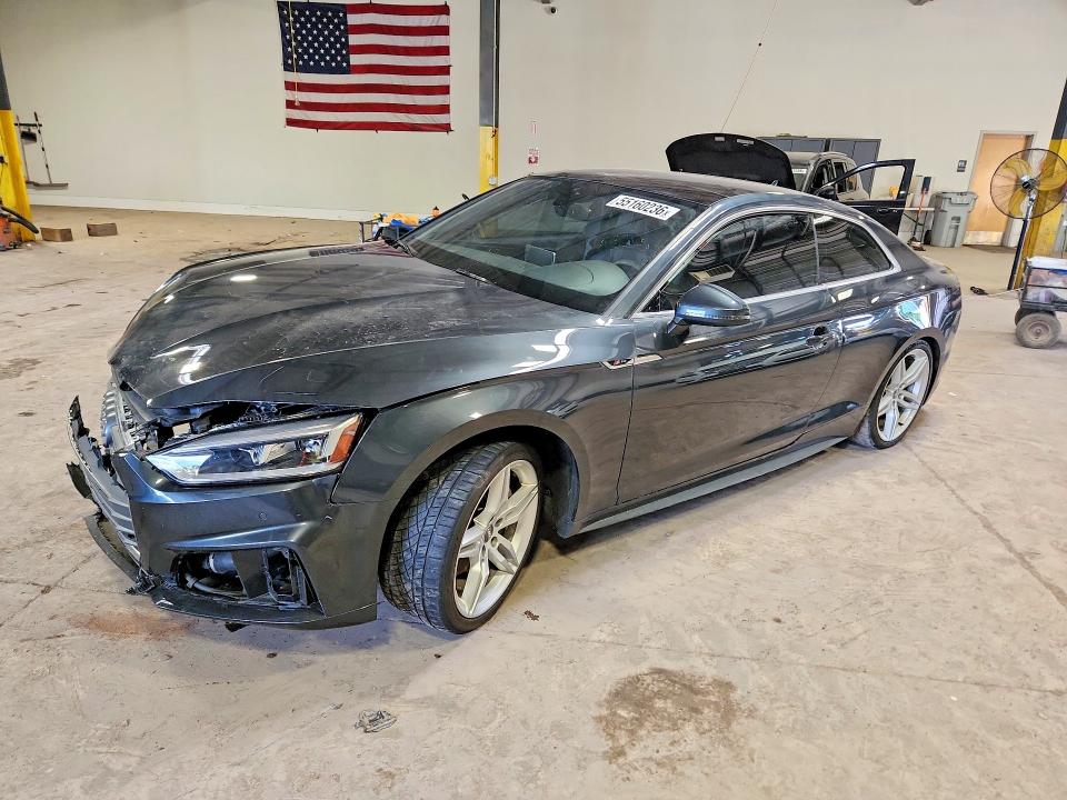 Auction sale of the 2018 Audi A5, vin: WAU8NAF54JA006891, lot number: 55160236