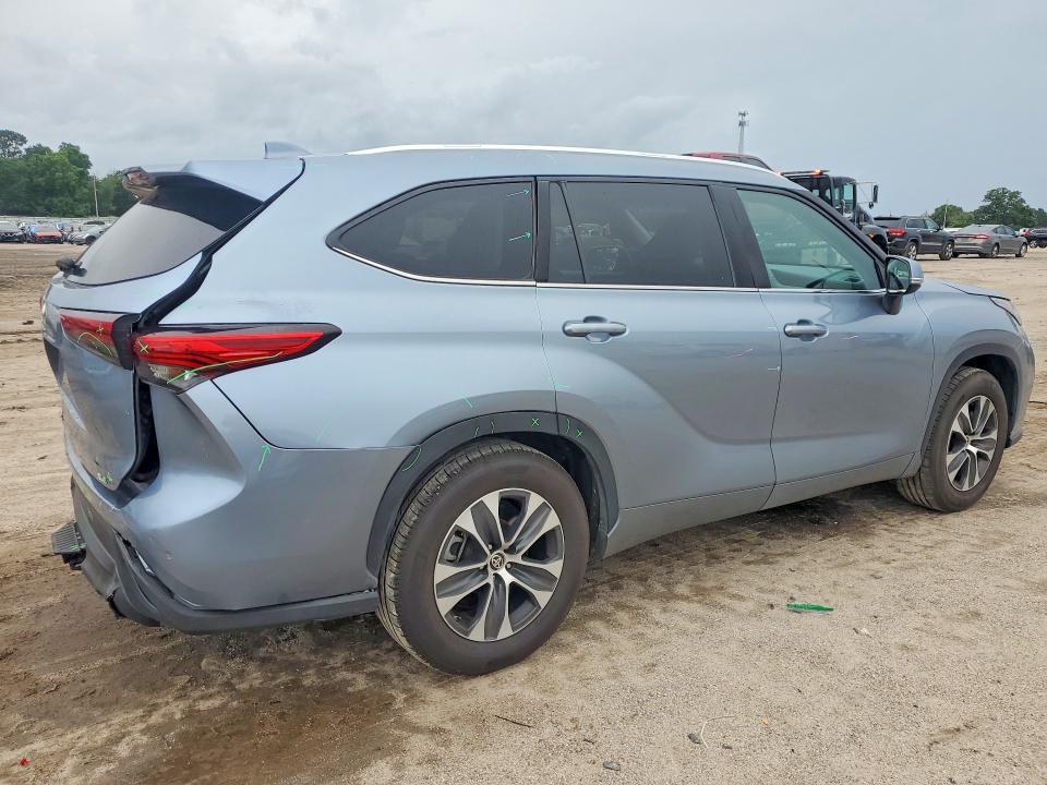 Продажа на аукционе авто 2021 Toyota Highlander, vin: 5TDGZRAH6MS040504, номер лота: 57608076