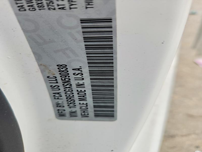 58097206 :رقم المزاد ، 1C6SRECGXSN590838 vin ، 2025 Ram 1500 مزاد بيع
