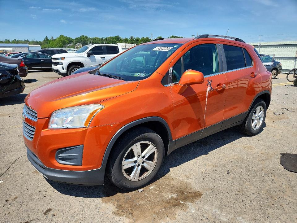 2015 Chevrolet Trax მანქანა იყიდება აუქციონზე, vin: KL7CJRSB7FB256031, აუქციონის ნომერი: 56050736