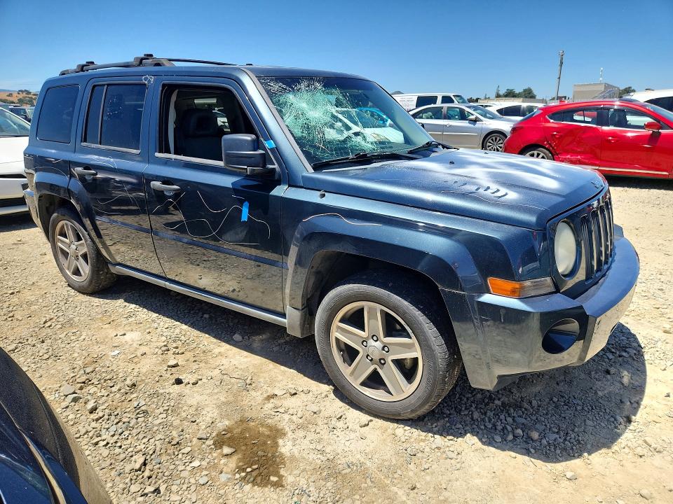 2007 Jeep Patriot მანქანა იყიდება აუქციონზე, vin: 1J8FF28W07D351659, აუქციონის ნომერი: 55614936
