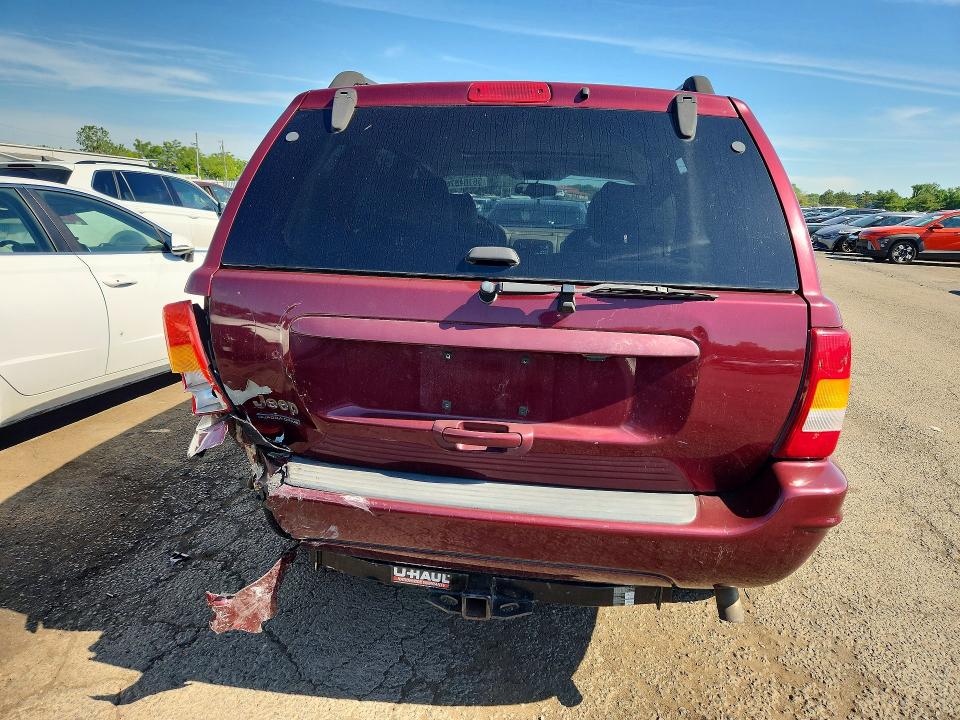 2003 Jeep Grand Cheroke მანქანა იყიდება აუქციონზე, vin: 1J8GW58S23C541420, აუქციონის ნომერი: 56164876