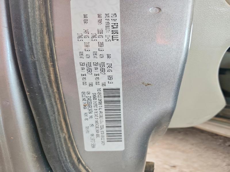Продажа на аукционе авто 2016 Dodge Grand Caravan, vin: 2C4RDGBG4GR134704, номер лота: 55472326