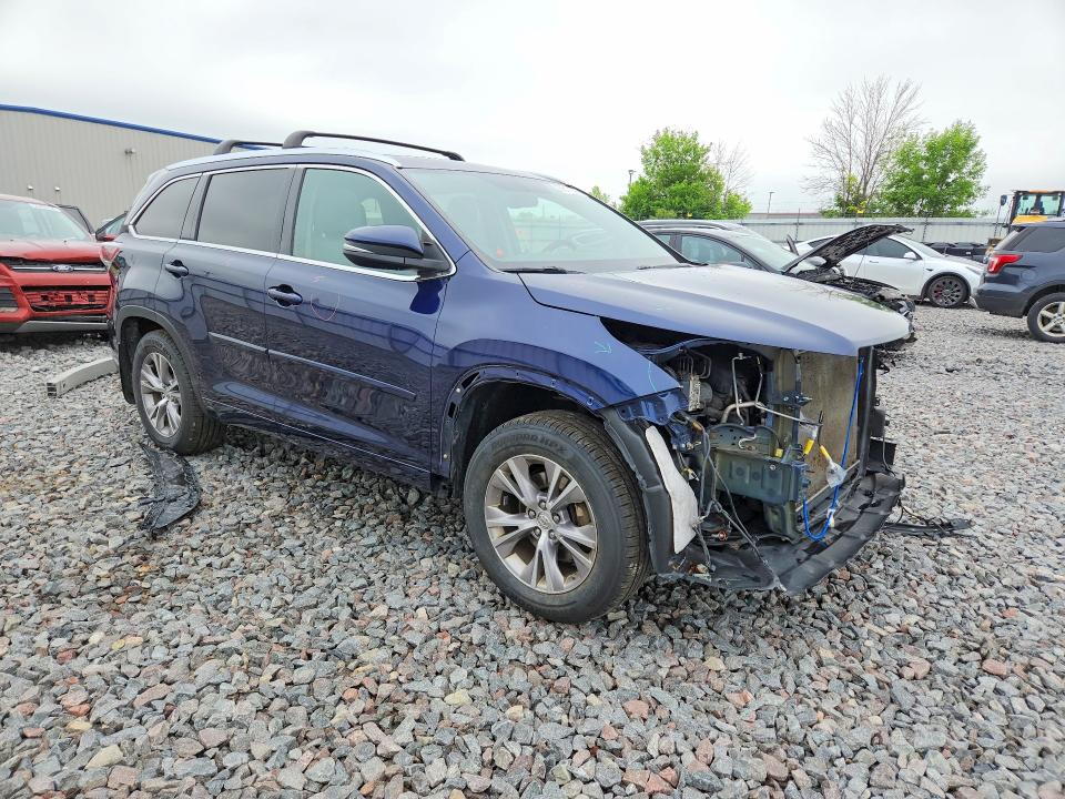 56317396 :رقم المزاد ، 5TDJKRFH4FS130062 vin ، 2015 Toyota Highlander مزاد بيع