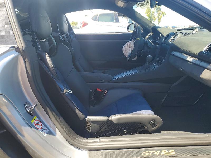 58415466 :رقم المزاد ، WP0AE2A89RK274577 vin ، 2024 Porsche Cayman مزاد بيع