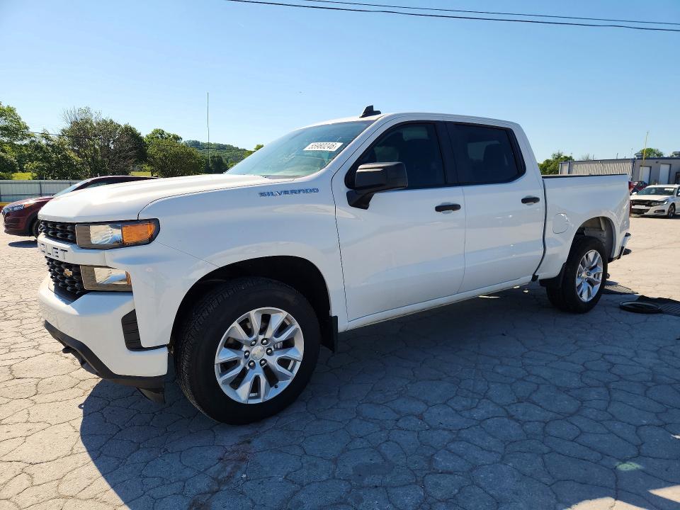 55980246 :رقم المزاد ، 3GCPWBEK6MG454435 vin ، 2021 Chevrolet Silverado مزاد بيع