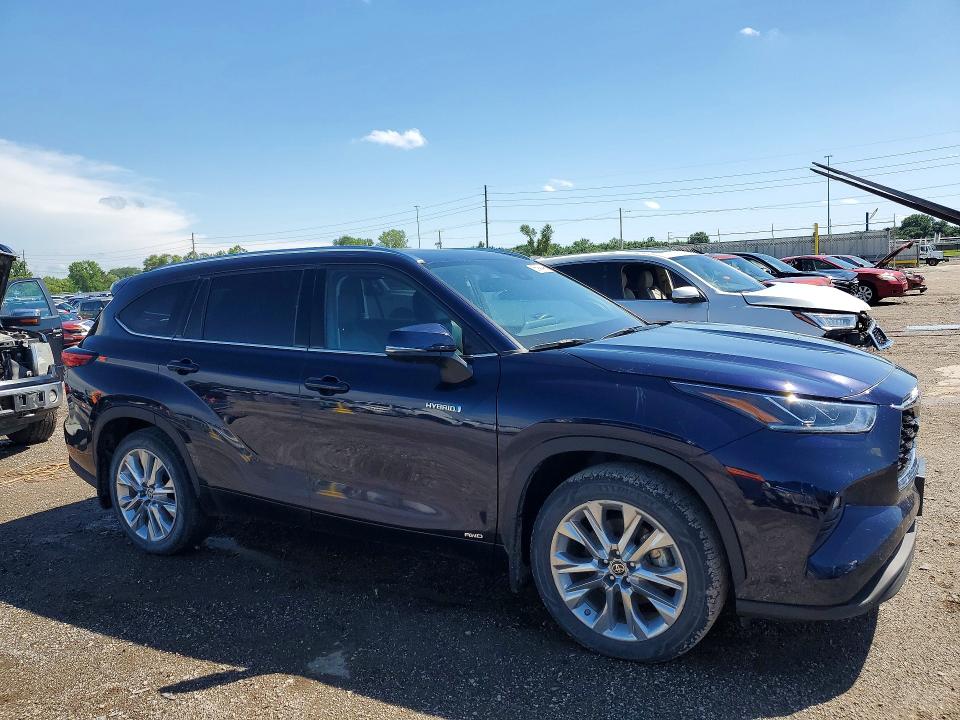 2021 Toyota Highlander მანქანა იყიდება აუქციონზე, vin: 5TDDBRCH9MS536577, აუქციონის ნომერი: 55994496