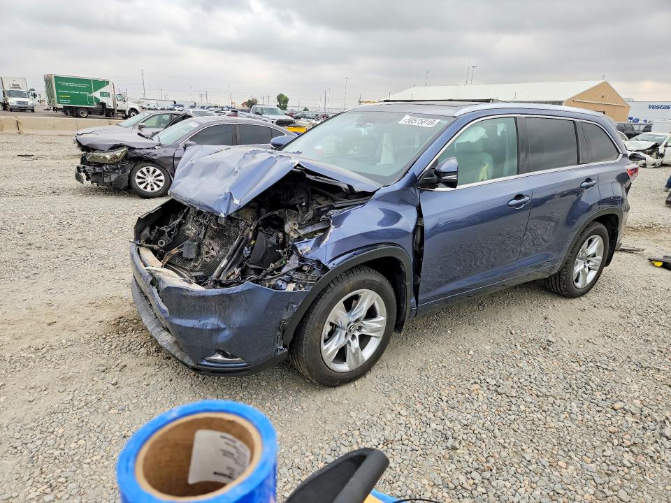 Aukcja sprzedaży 2016 Toyota Highlander, vin: 5TDDKRFH8GS307811, numer aukcji: 58575816