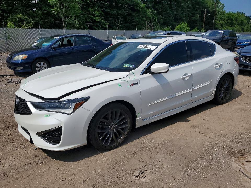 57108776 :رقم المزاد ، 19UDE2F83NA006633 vin ، 2022 Acura Ilx مزاد بيع