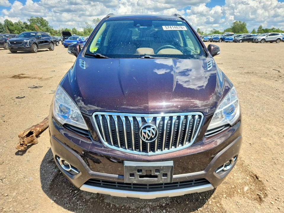 57414676 :رقم المزاد ، KL4CJDSBXFB036334 vin ، 2015 Buick Encore مزاد بيع
