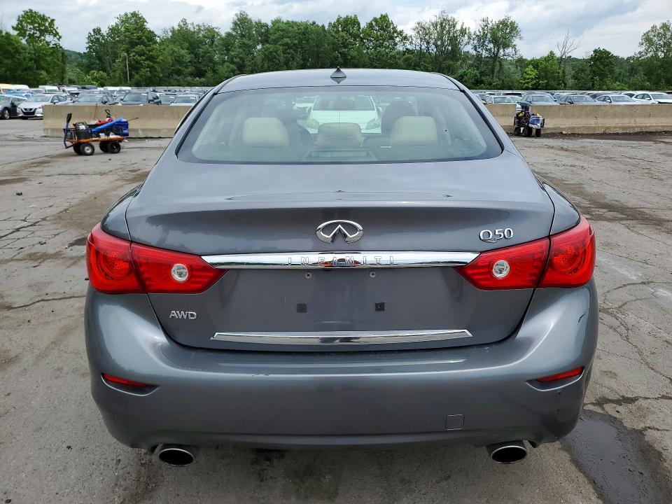 Продажа на аукционе авто 2014 Infiniti Q50 Hybrid, vin: JN1AV7AR6EM702449, номер лота: 57602286