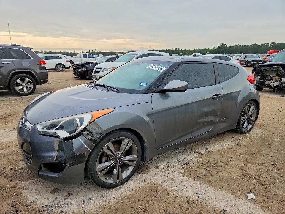 55934356 :رقم المزاد ، KMHTC6ADXGU253754 vin ، 2016 Hyundai Veloster مزاد بيع
