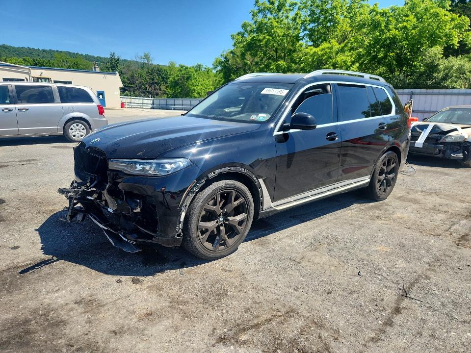 2022 Bmw X7 მანქანა იყიდება აუქციონზე, vin: 5UXCW2C04N9J48995, აუქციონის ნომერი: 55617596