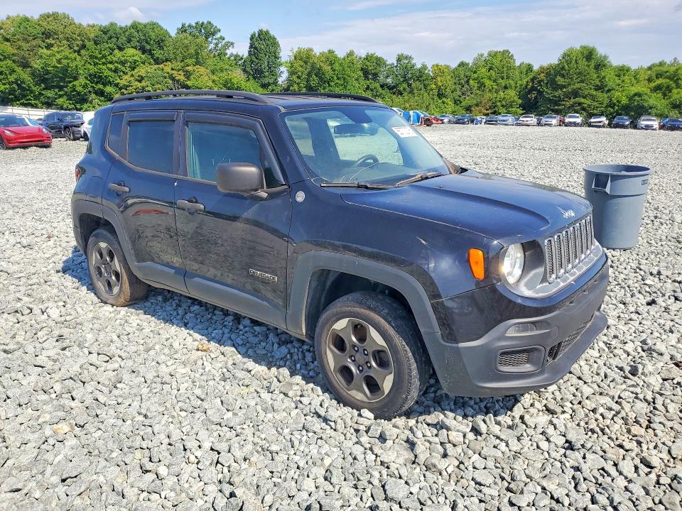 55770076 :رقم المزاد ، ZACCJBAB2HPF86227 vin ، 2017 Jeep Renegade مزاد بيع