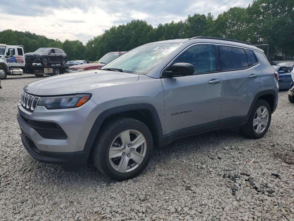 56254296 :رقم المزاد ، 3C4NJDBB1NT101762 vin ، 2022 Jeep Compass مزاد بيع