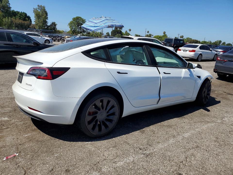 Продажа на аукционе авто 2021 Tesla Model 3, vin: 5YJ3E1EC0MF064182, номер лота: 56852706