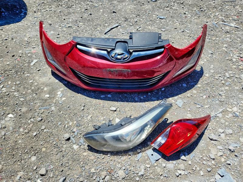 2014 Hyundai Elantra მანქანა იყიდება აუქციონზე, vin: KMHDH4AE1EU072638, აუქციონის ნომერი: 57024776