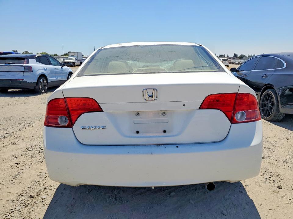 Aukcja sprzedaży 2006 Honda Civic, vin: JHMFA16586S011050, numer aukcji: 57767206