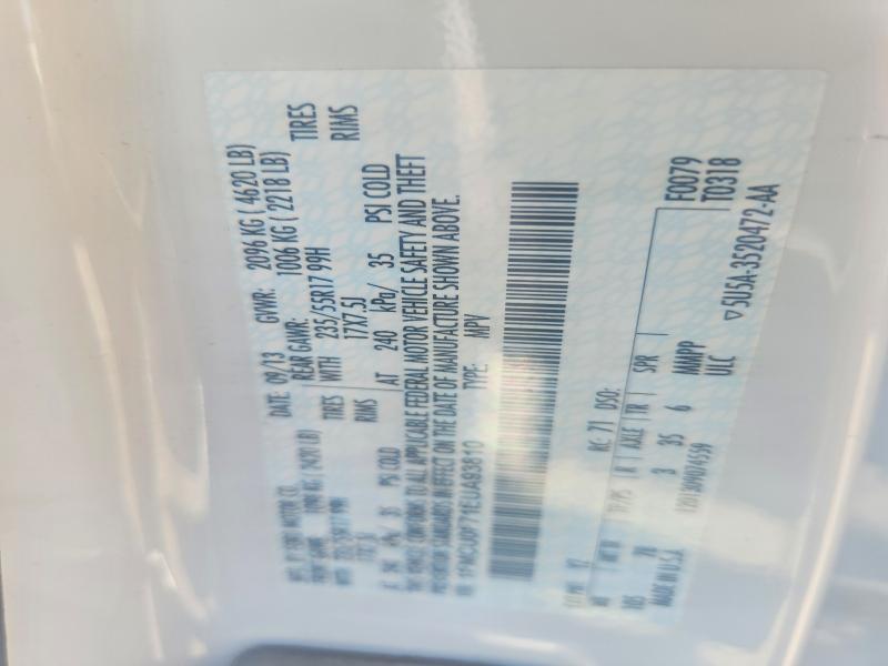 Aukcja sprzedaży 2014 Ford Escape, vin: 1FMCU0F71EUA93810, numer aukcji: 59383776