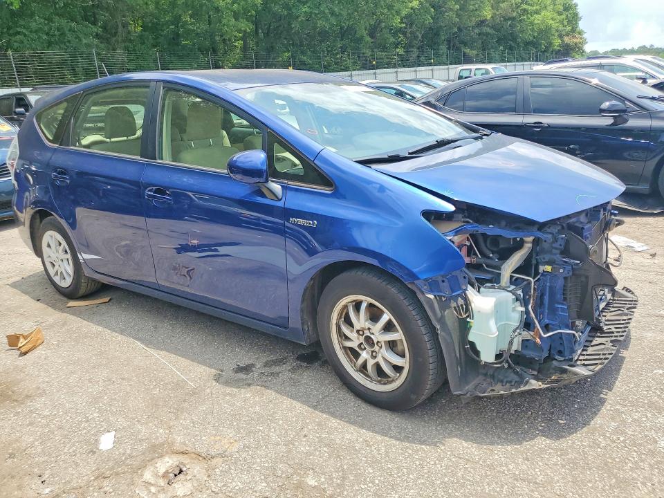 2013 Toyota Prius V მანქანა იყიდება აუქციონზე, vin: JTDZN3EU3D3289613, აუქციონის ნომერი: 57011326