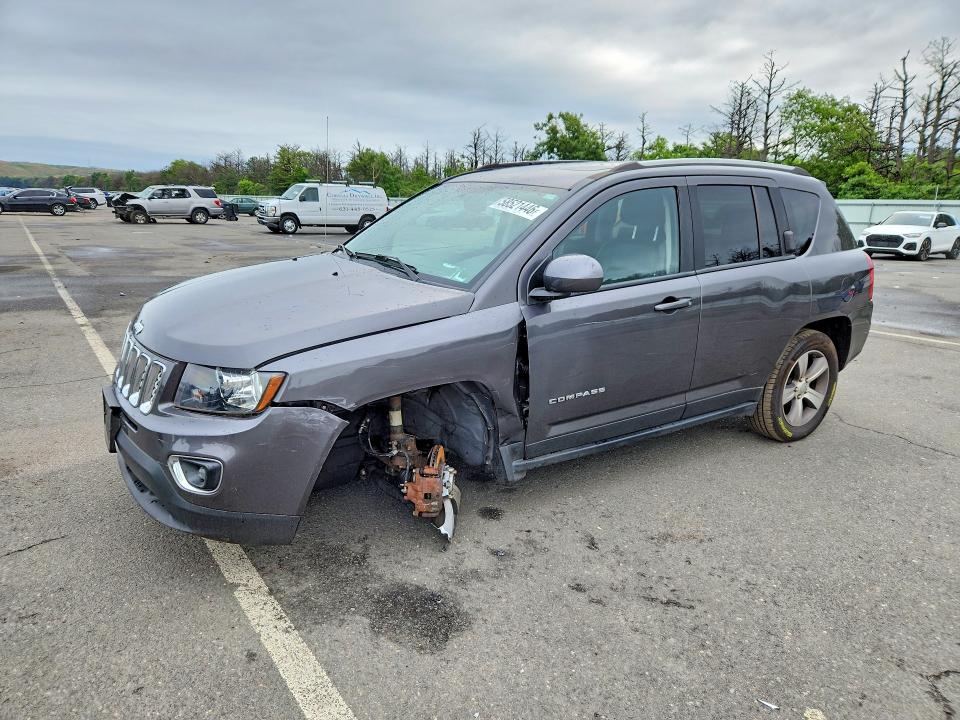 2016 Jeep Compass მანქანა იყიდება აუქციონზე, vin: 1C4NJDEB3GD768109, აუქციონის ნომერი: 58521446