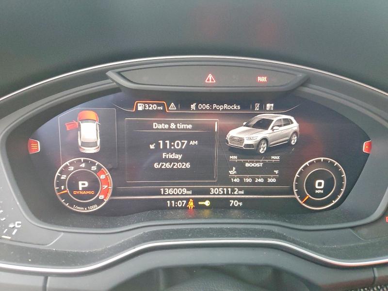 Aukcja sprzedaży 2018 Audi Sq5, vin: WA1C4AFY7J2074245, numer aukcji: 58760586