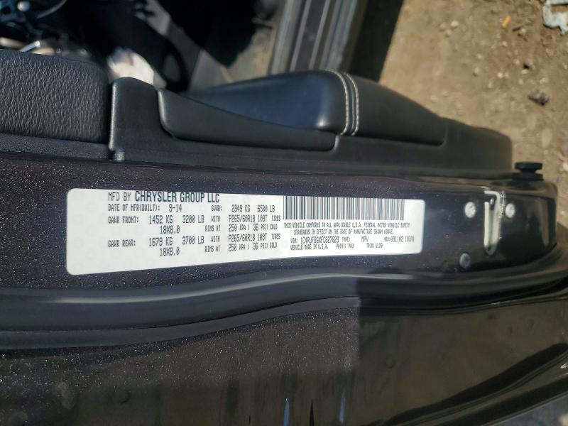 Продажа на аукционе авто 2015 Jeep Grand Cherokee, vin: 1C4RJFBGXFC627829, номер лота: 56348806