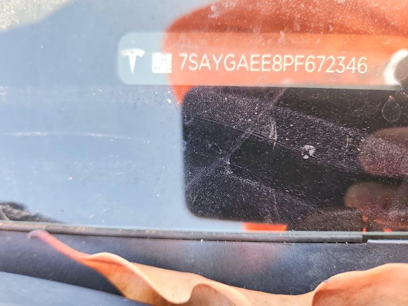 Aukcja sprzedaży 2023 Tesla Model Y, vin: 7SAYGAEE8PF672346, numer aukcji: 58985856
