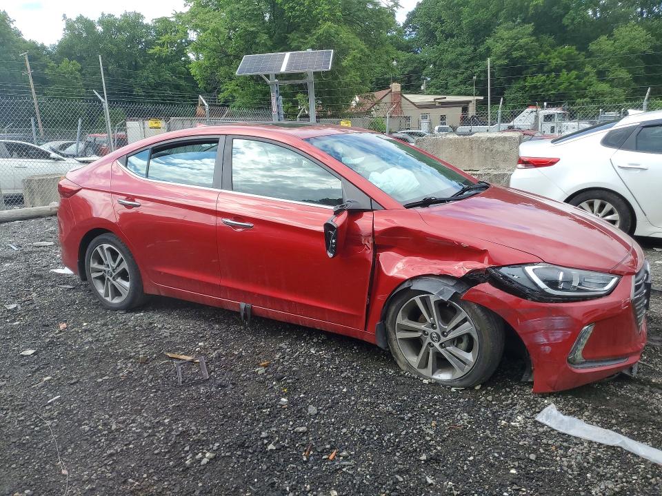 56521526 :رقم المزاد ، 5NPD84LF8HH178478 vin ، 2017 Hyundai Elantra مزاد بيع