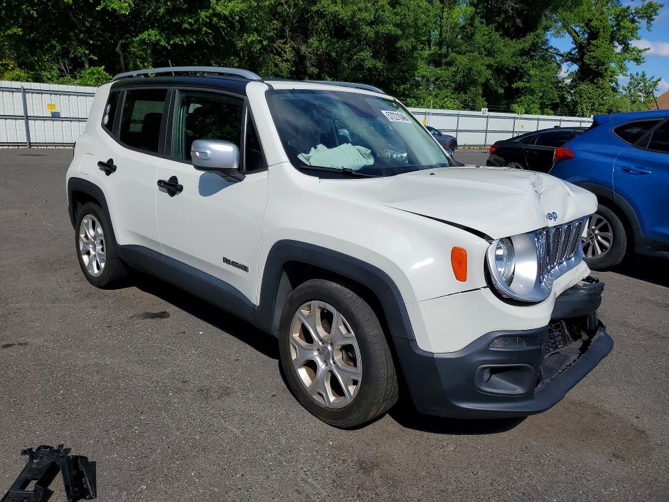 2017 Jeep Renegade მანქანა იყიდება აუქციონზე, vin: ZACCJADB2HPE47821, აუქციონის ნომერი: 57221046