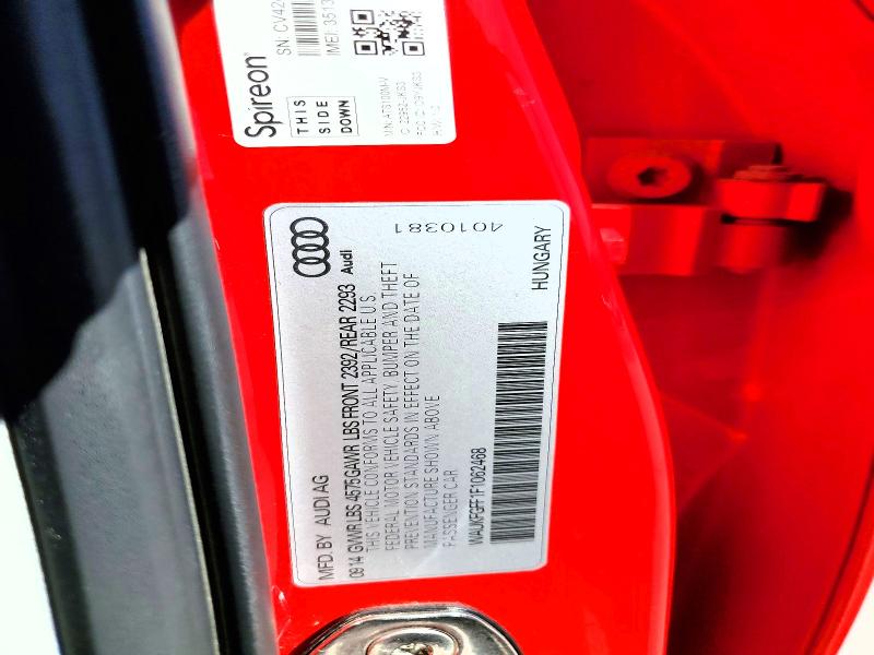 Продаж на аукціоні авто 2015 Audi A3, vin: WAUKFGFF1F1062468, номер лоту: 58036206