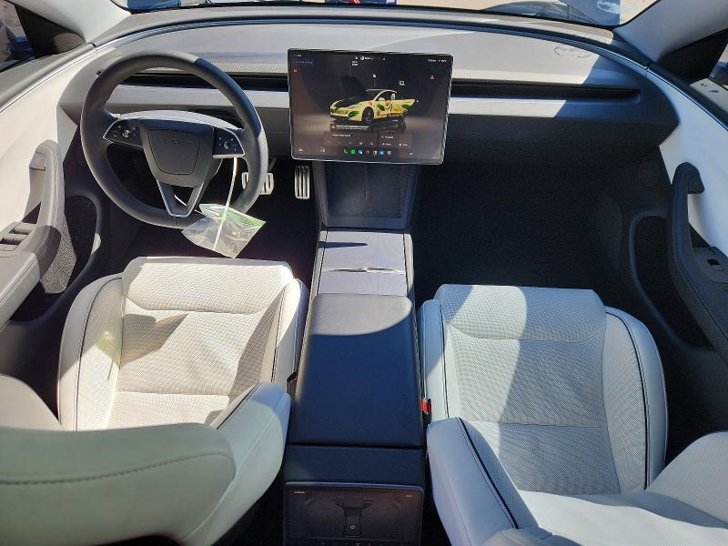 2024 Tesla Model 3 მანქანა იყიდება აუქციონზე, vin: 5YJ3E1ET9RF824617, აუქციონის ნომერი: 57386606
