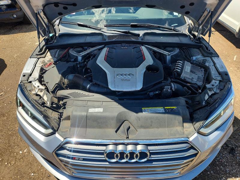 2018 Audi S5 მანქანა იყიდება აუქციონზე, vin: WAUB4CF55JA012347, აუქციონის ნომერი: 56929066