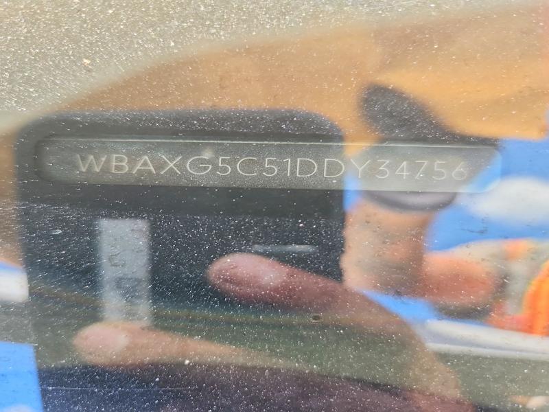 Продажа на аукционе авто 2013 Bmw 528, vin: WBAXG5C51DDY34756, номер лота: 58608066
