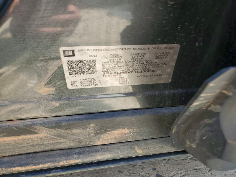 Продажа на аукционе авто 2019 Gmc Terrain, vin: 3GKALMEV2KL100635, номер лота: 57502666