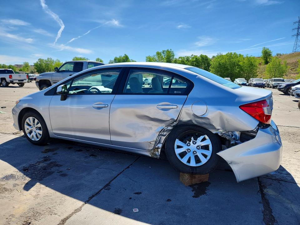2012 Honda Civic მანქანა იყიდება აუქციონზე, vin: 19XFB2F51CE379041, აუქციონის ნომერი: 57191656