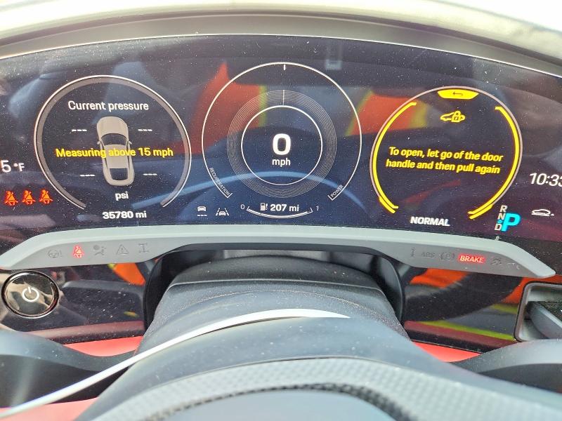 2021 Porsche Taycan მანქანა იყიდება აუქციონზე, vin: WP0AC2Y15MSA63502, აუქციონის ნომერი: 55358726