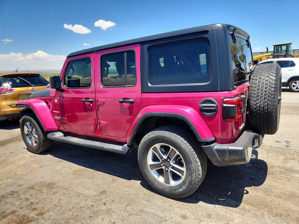 58989166 :رقم المزاد ، 1C4HJXEG3MW840727 vin ، 2021 Jeep Wrangler Unlimited مزاد بيع