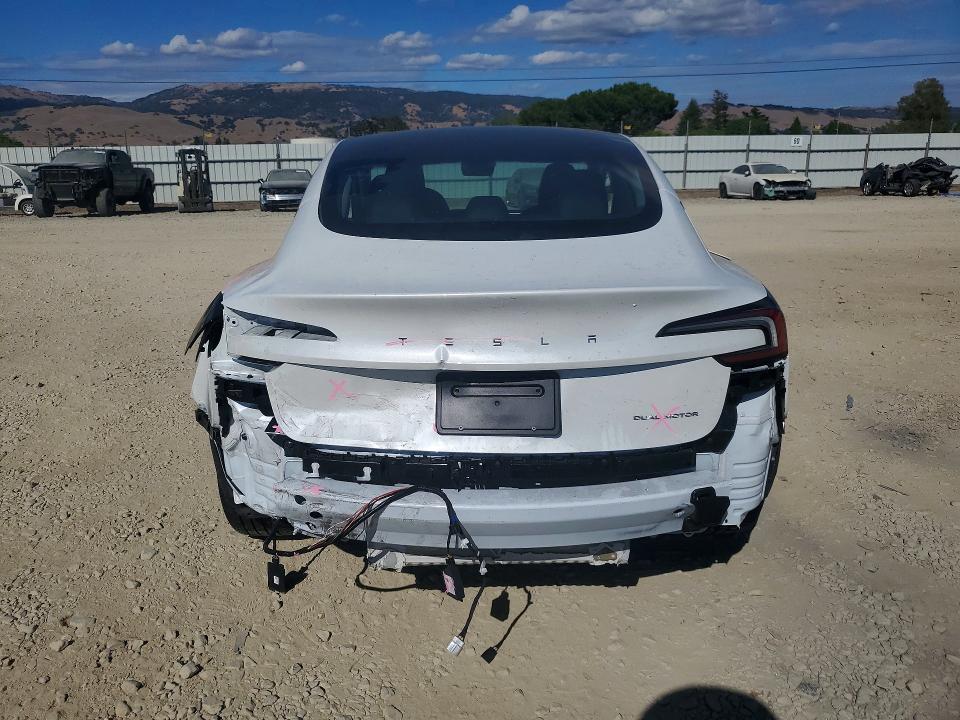 2025 Tesla Model 3 მანქანა იყიდება აუქციონზე, vin: 5YJ3E1EB1SF960608, აუქციონის ნომერი: 59144536