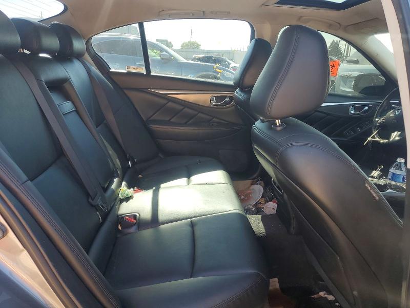 2015 Infiniti Q50 მანქანა იყიდება აუქციონზე, vin: JN1BV7AR0FM408762, აუქციონის ნომერი: 57969446