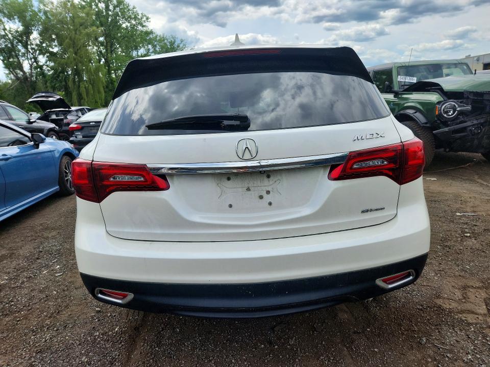 Продаж на аукціоні авто 2016 Acura Mdx, vin: 5FRYD4H66GB007732, номер лоту: 54408586