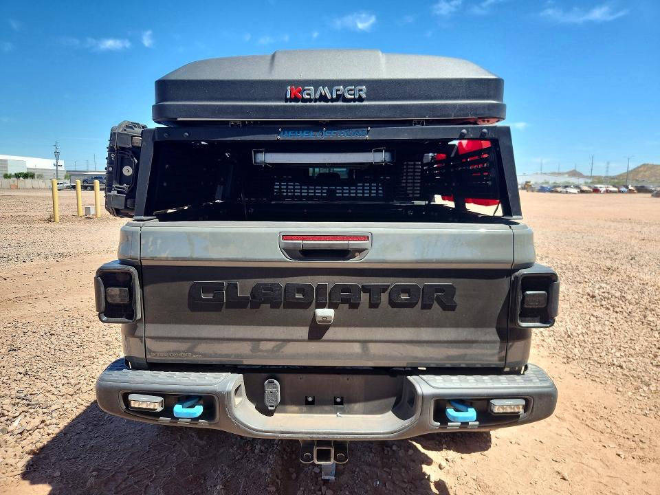 57018006 :رقم المزاد ، 1C6JJTBG4ML554926 vin ، 2021 Jeep Gladiator مزاد بيع