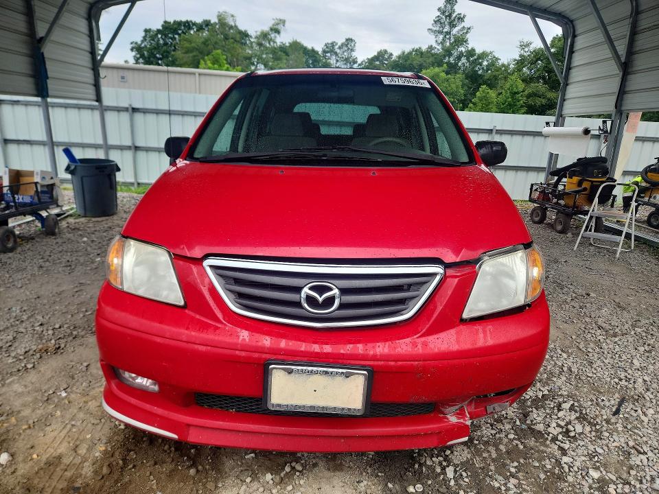 2000 Mazda Mpv მანქანა იყიდება აუქციონზე, vin: JM3LW28G7Y0114587, აუქციონის ნომერი: 56759636