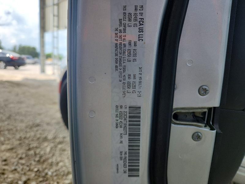 56351846 :رقم المزاد ، 2C3CDXKT1KH622773 vin ، 2019 Dodge Charger مزاد بيع